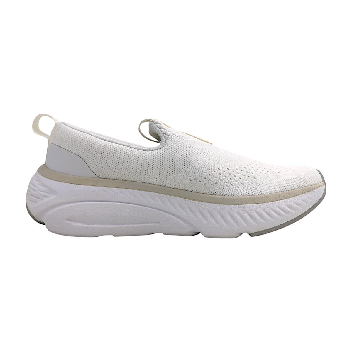 adidas CLOUDFOAM GO LOUNGER Sportschuhe Damen Trainingsschuhe Slipper Weiß Freizeit (white/silver, Größe 42.5 EU)