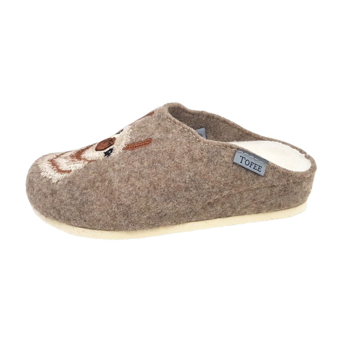 Tofee Lama Damenschuhe Hausschuhe Beige Freizeit
