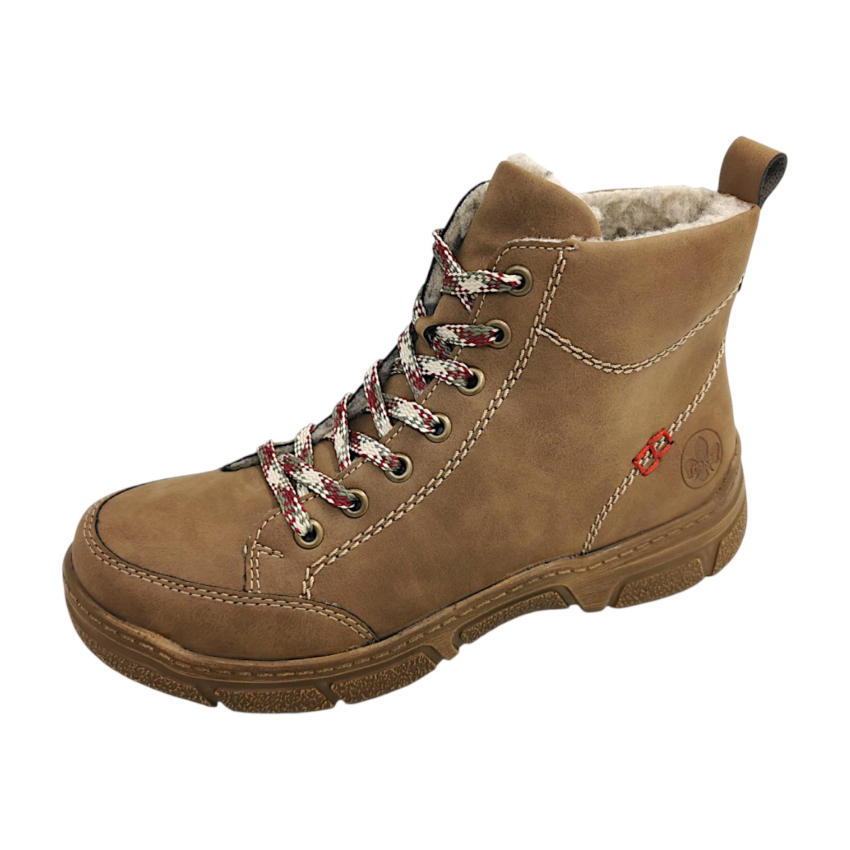 Rieker Damenschuhe Stiefel mit Reißverschluss Braun Freizeit (wood, Gr. 1:36) Rieker Damenschuhe Stiefel mit Reißverschluss Braun Freizeit (wood, Gr. 1:36)