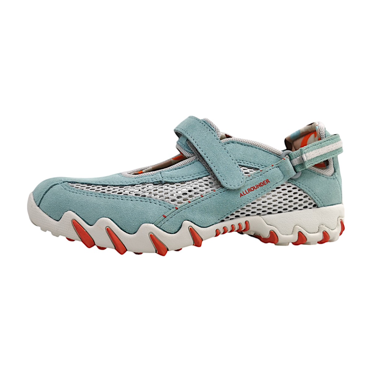 Allrounder by Mephisto Niro Damenschuhe Halbschuhe Slipper Blau Freizeit