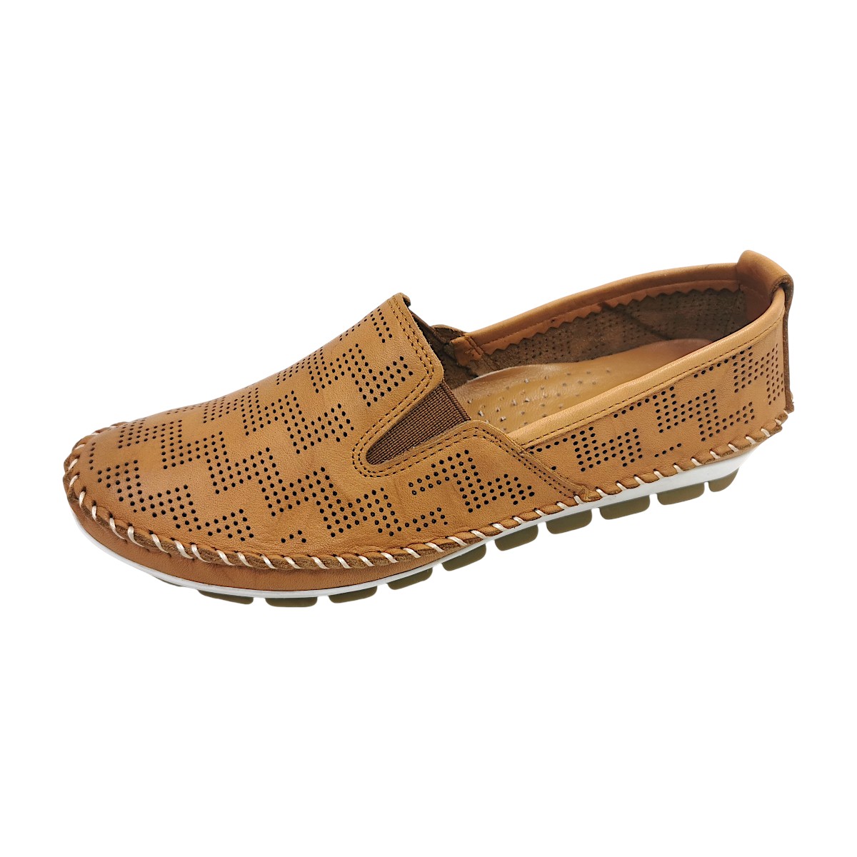 Gemini Nappa Slipper 382647-01/303 Braun tan