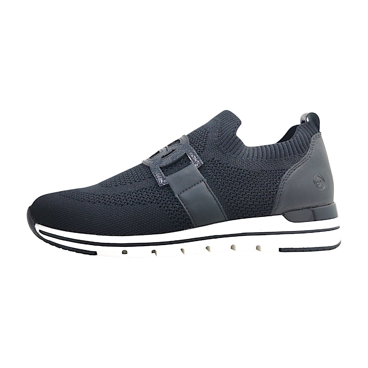 Remonte Damenschuhe Halbschuhe Slipper Schwarz Freizeit