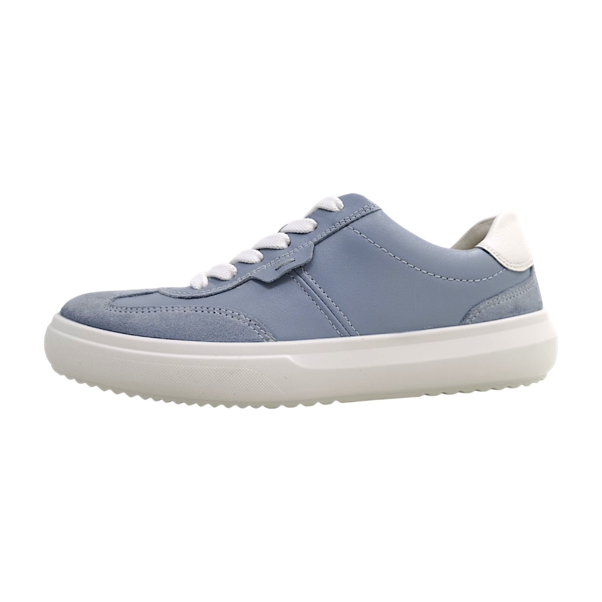 Gabor Damenschuhe Schnürschuhe Sportive Blau Freizeit (sky/latte 16, Größe 39 EU)
