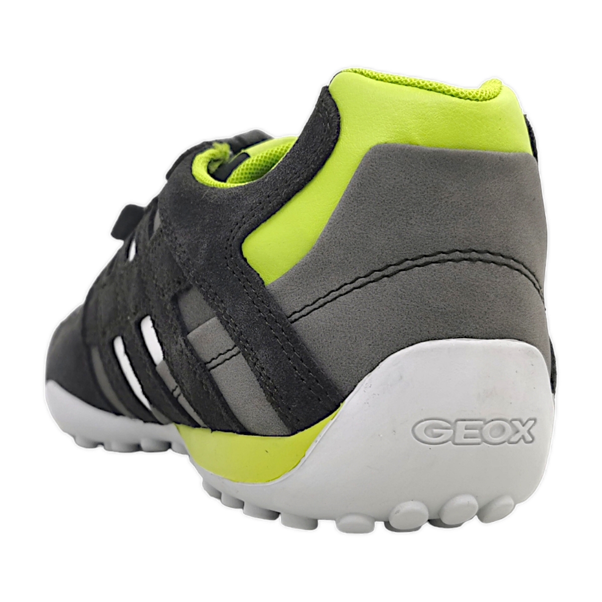 Geox UOMO SNAKE U4507A 022EK Grau C1E3S- Graphite/Lime Gree