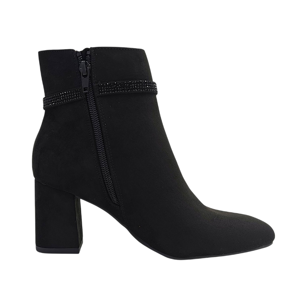Jane Klain Damenschuhe Stiefeletten Schwarz Freizeit (black 000, Gr. 1:37)