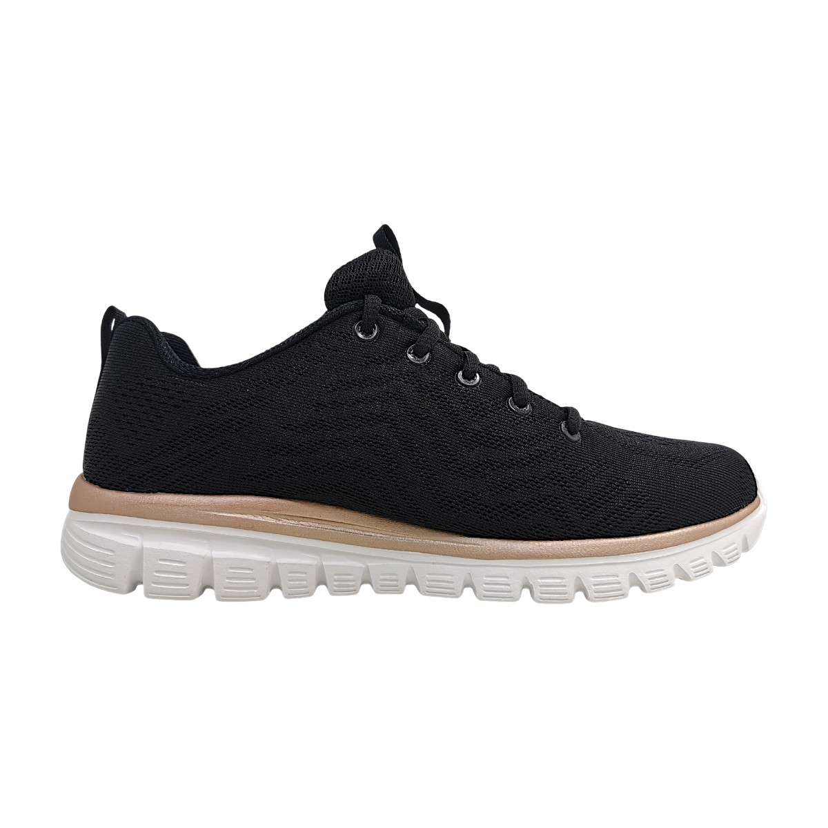 Skechers Get Connected 12615 BKGD Schwarz BKGD