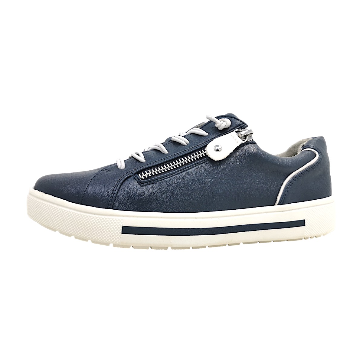 Jana Damenschuhe Schnürschuhe Sportive Blau Freizeit Jana Damenschuhe Schnürschuhe Sportive Blau Freizeit