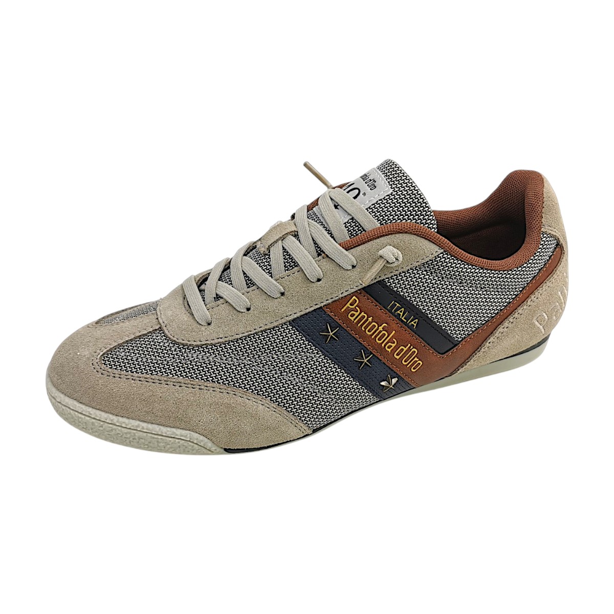 Pantofola d`oro Vasto PD001001761M-02-9131 Grau lt grey/navy 9131 Pantofola d`oro Vasto PD001001761M-02-9131 Grau lt grey/navy 9131