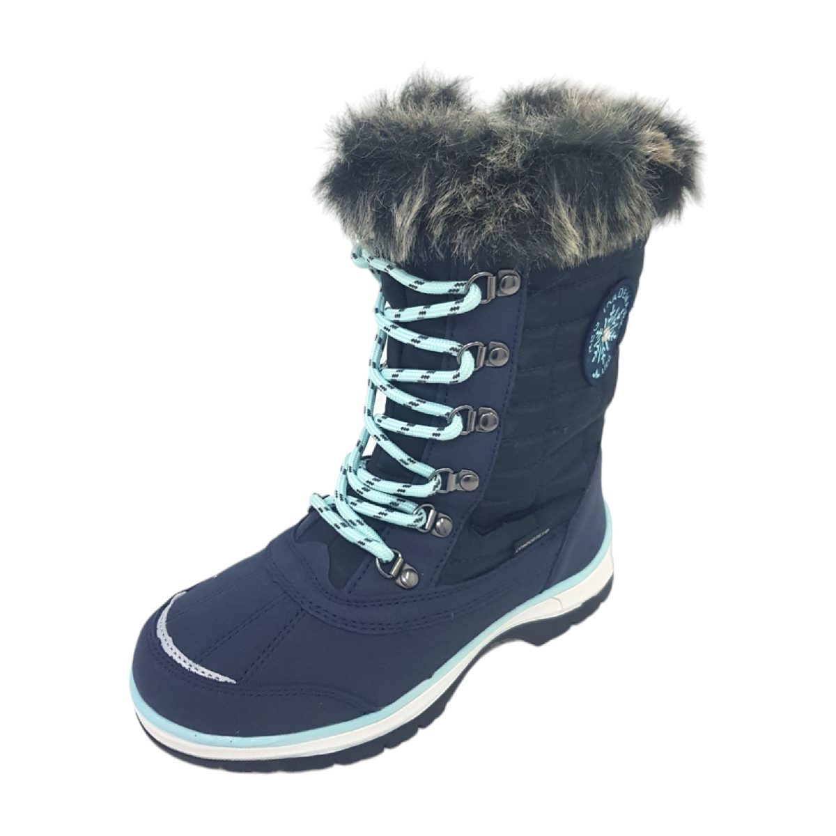 Lico Lillesand Kinderschuhe Mädchen Winterstiefel Blau Freizeit