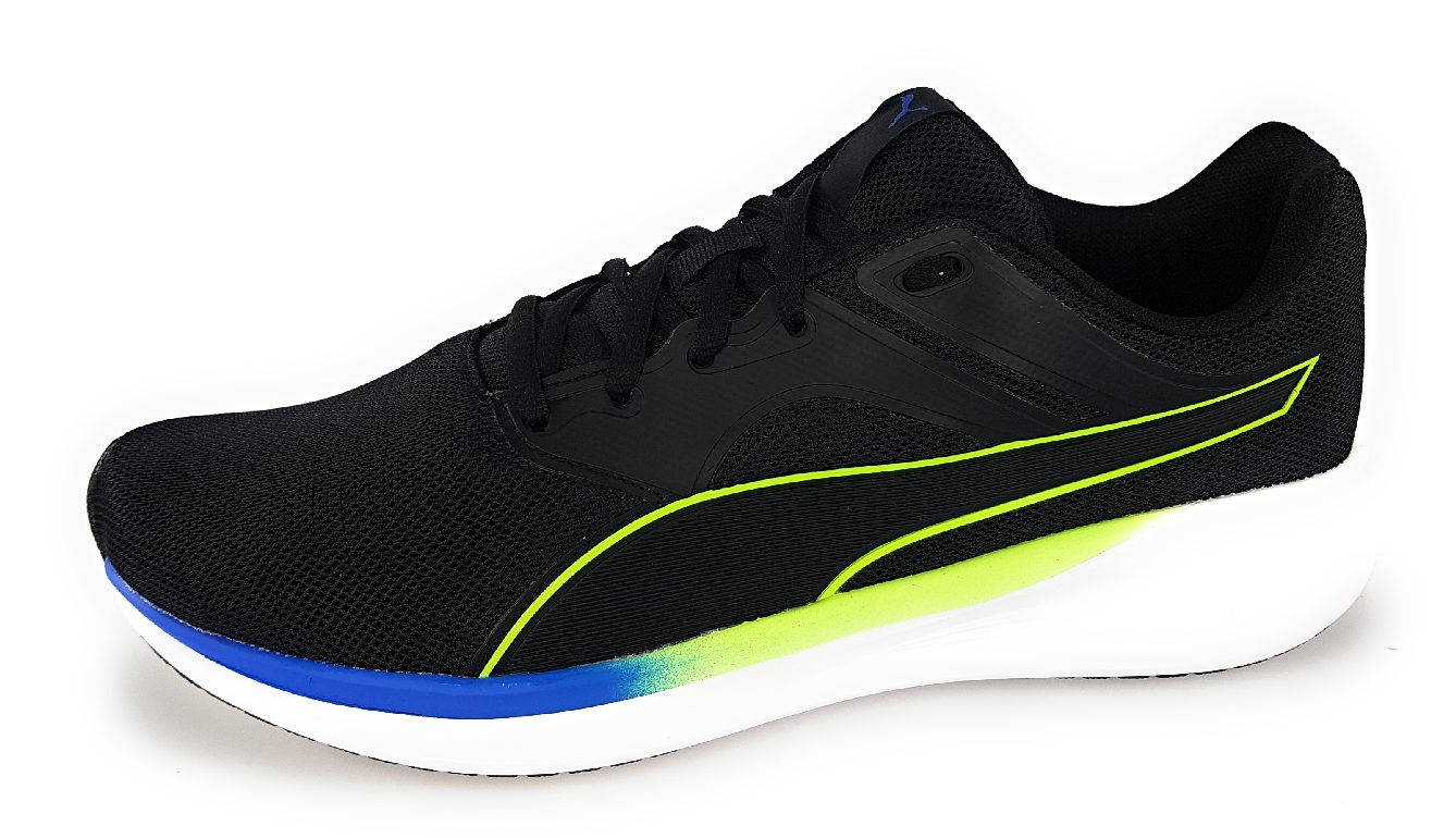 Puma Transport 377028 Schwarz 17 black/fizzy lime royal Puma Transport 377028 Schwarz 17 black/fizzy lime royal