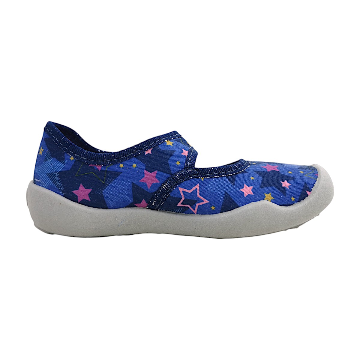 Fischer Markenschuhe Blanka 652040/507 Blau blau/pink 507