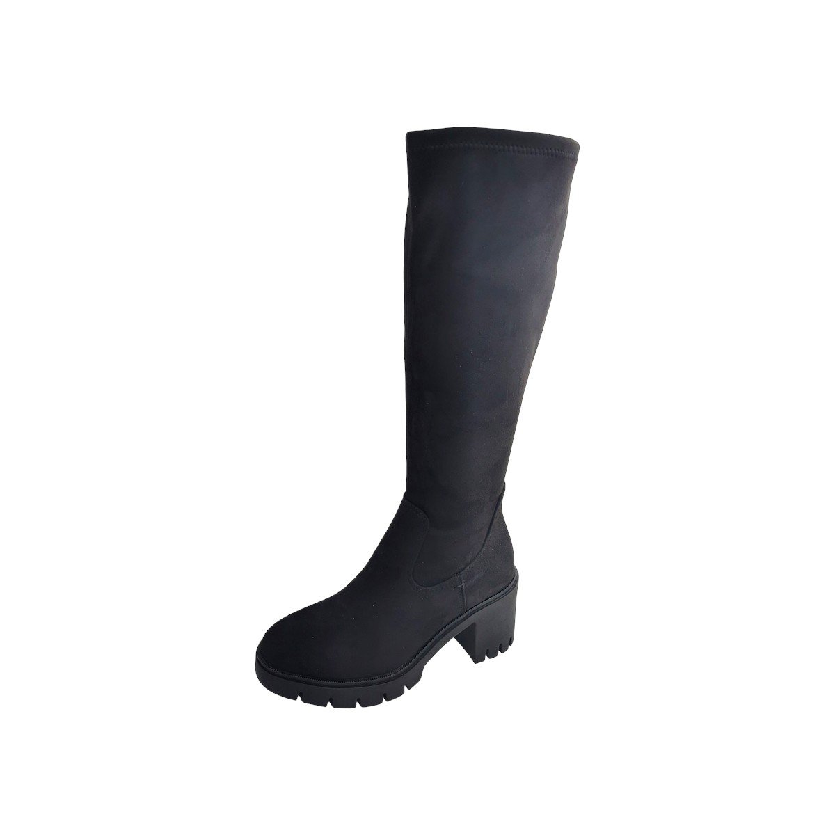 Marco Tozzi Damenschuhe Reißverschluss Schaftstiefel Schwarz Freizeit (black 001, Größe 39 EU)