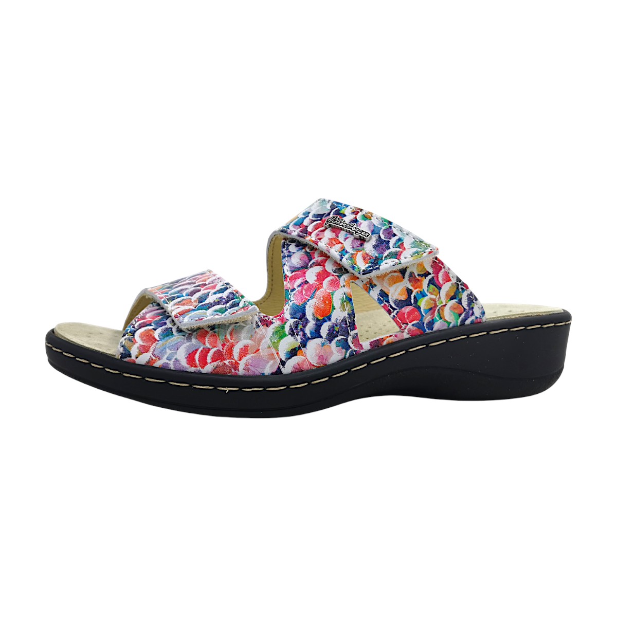 Hickersberger Damenschuhe Pantoletten Bequem Pantolette Mehrfarbig Freizeit