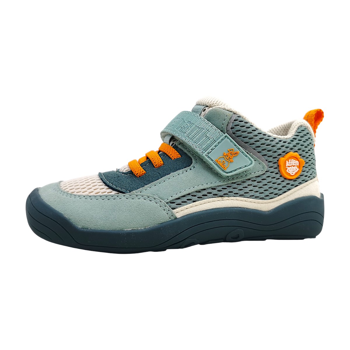 Affenzahn Cheerly Hase Kinderschuhe Halbschuhe Klett Barfußschuhe Grün Freizeit Affenzahn Cheerly Hase Kinderschuhe Halbschuhe Klett Barfußschuhe Grün Freizeit