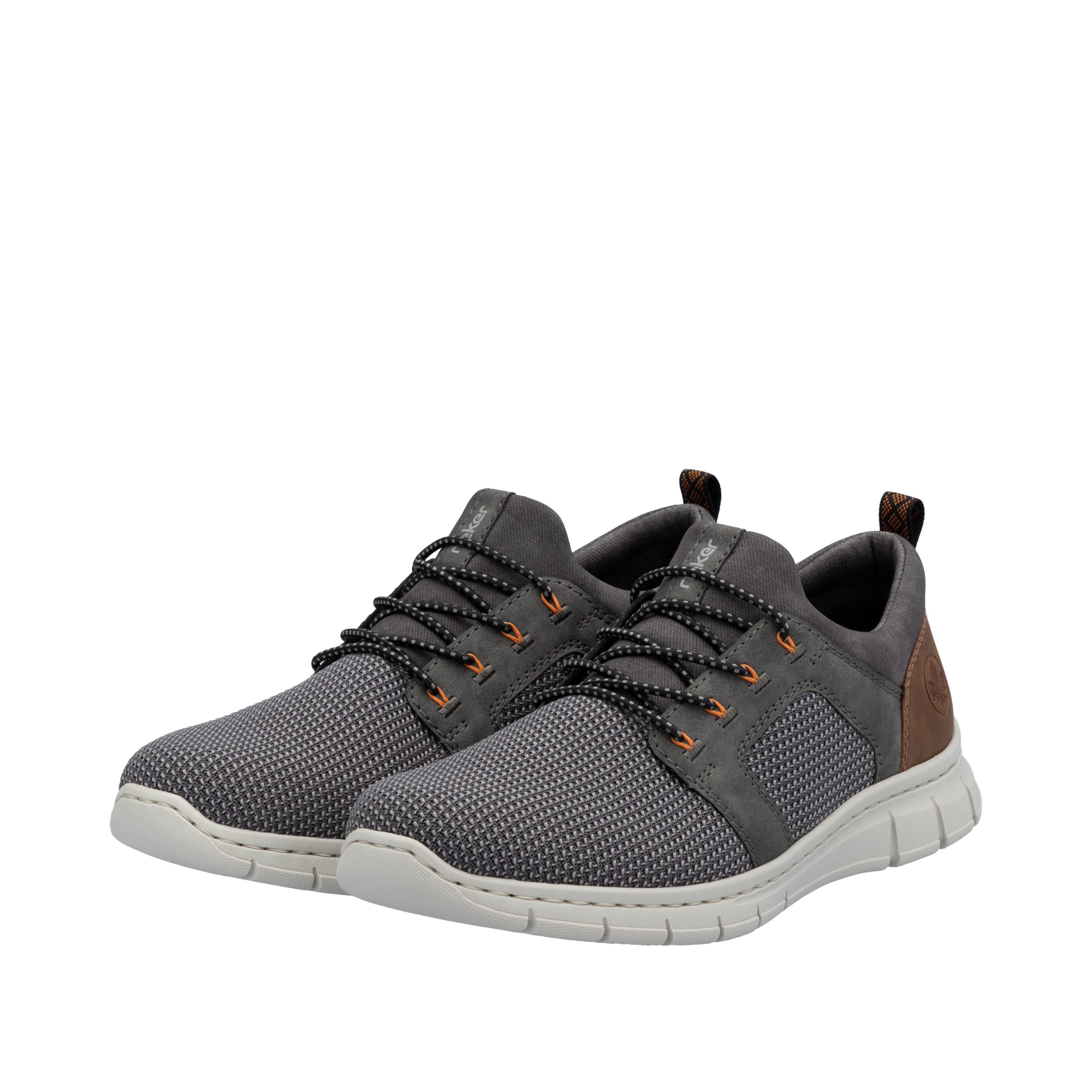 Rieker Knittech82/Morelia B7796-42 Grau Stein/Smoke/mandel 42