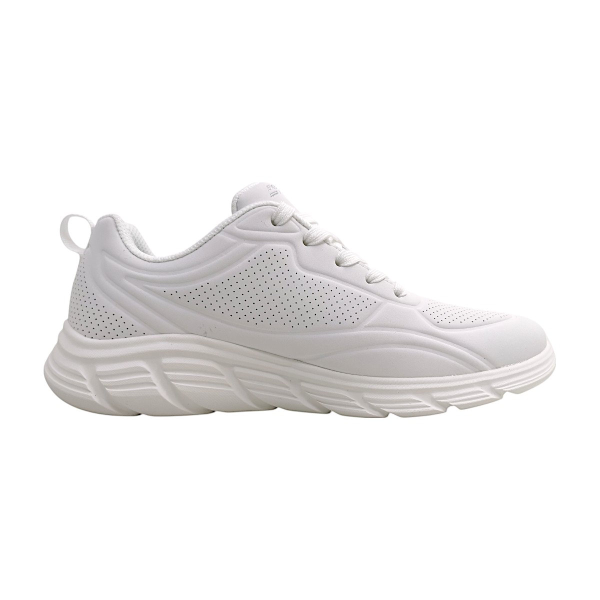 Skechers Bobs B Flex Lo Sportschuhe Herren Trainingsschuhe sportlicher Schnürer Weiß Freizeit (White WHT, Größe 41 EU) Skechers Bobs B Flex Lo Sportschuhe Herren Trainingsschuhe sportlicher Schnürer Weiß Freizeit (White WHT, Größe 41 EU)