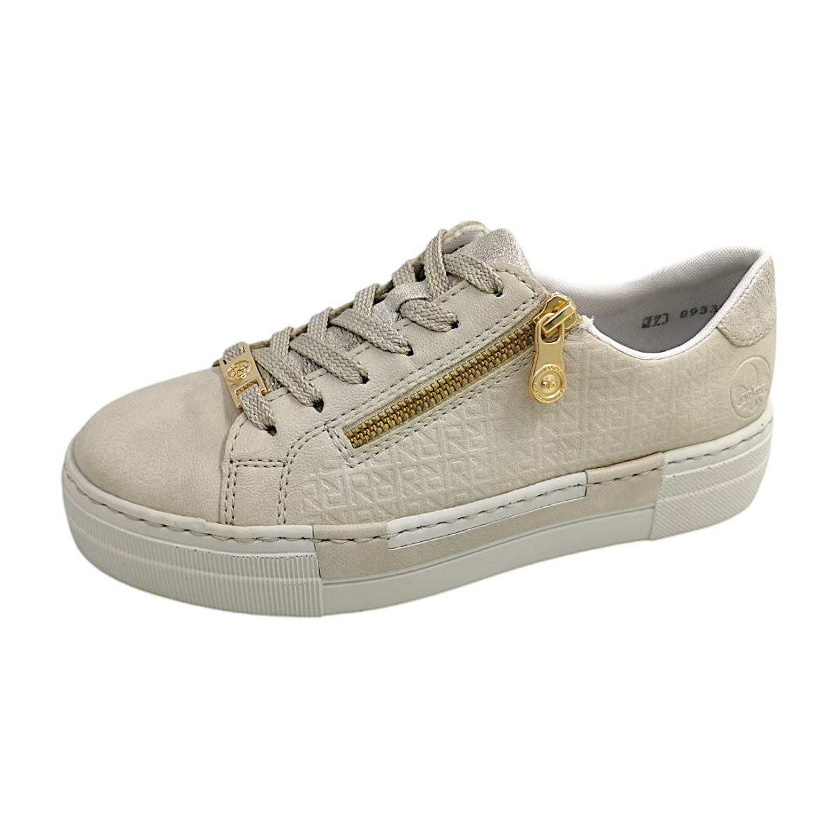 Rieker Kaduna/Aleria N4914-80 Beige ivory/beige-gold 80