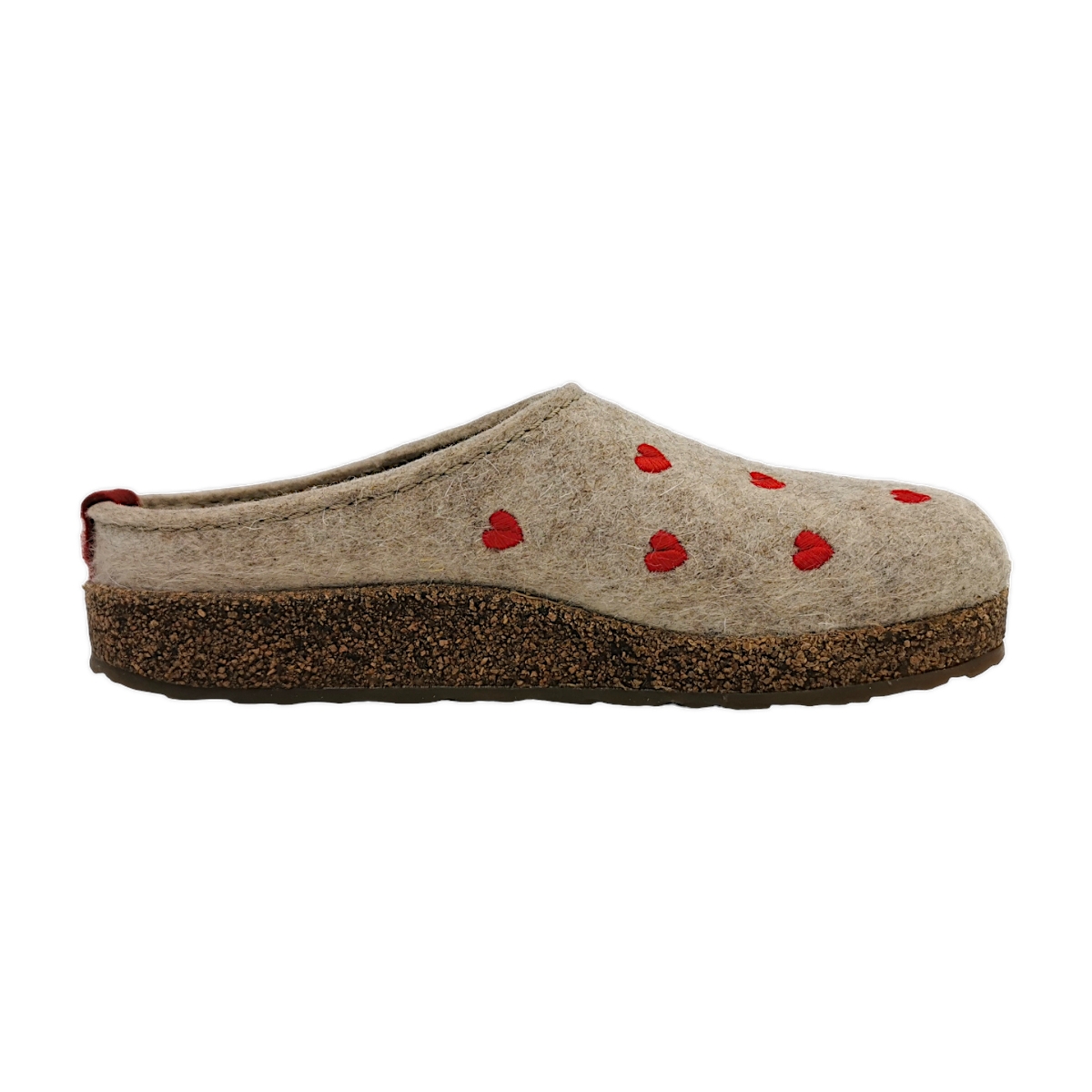 Haflinger Gizzly Cuoricini 741031 Beige Beigemeliert öko 46