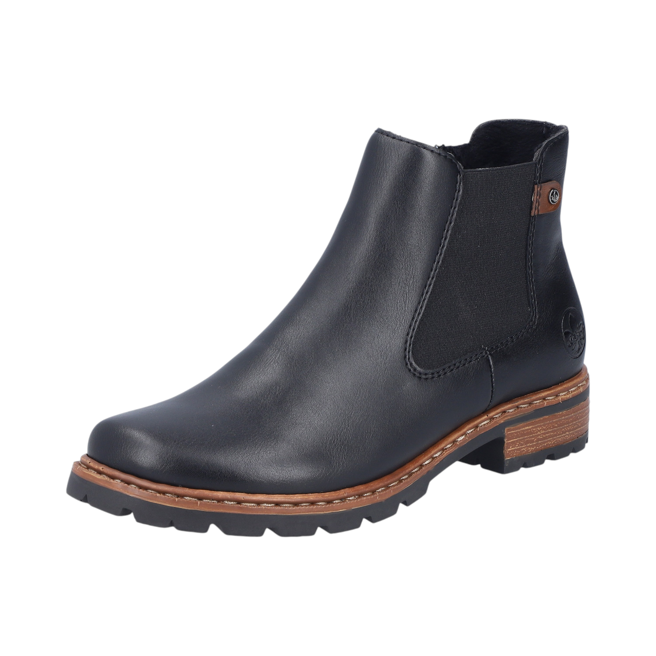 Rieker Z9354-00 Schwarz schwarz/mogano 00