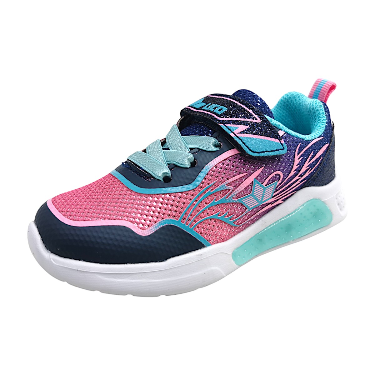 Lico Blinky Girl 300287 Mehrfarbig pink/marine/türkis 3514