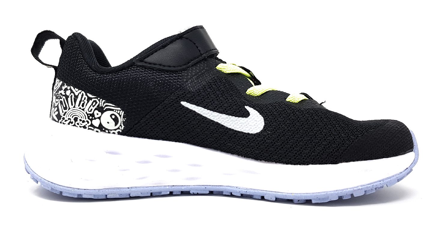 Nike Revolution 6 JP DV3182 Schwarz 001 Black Lime