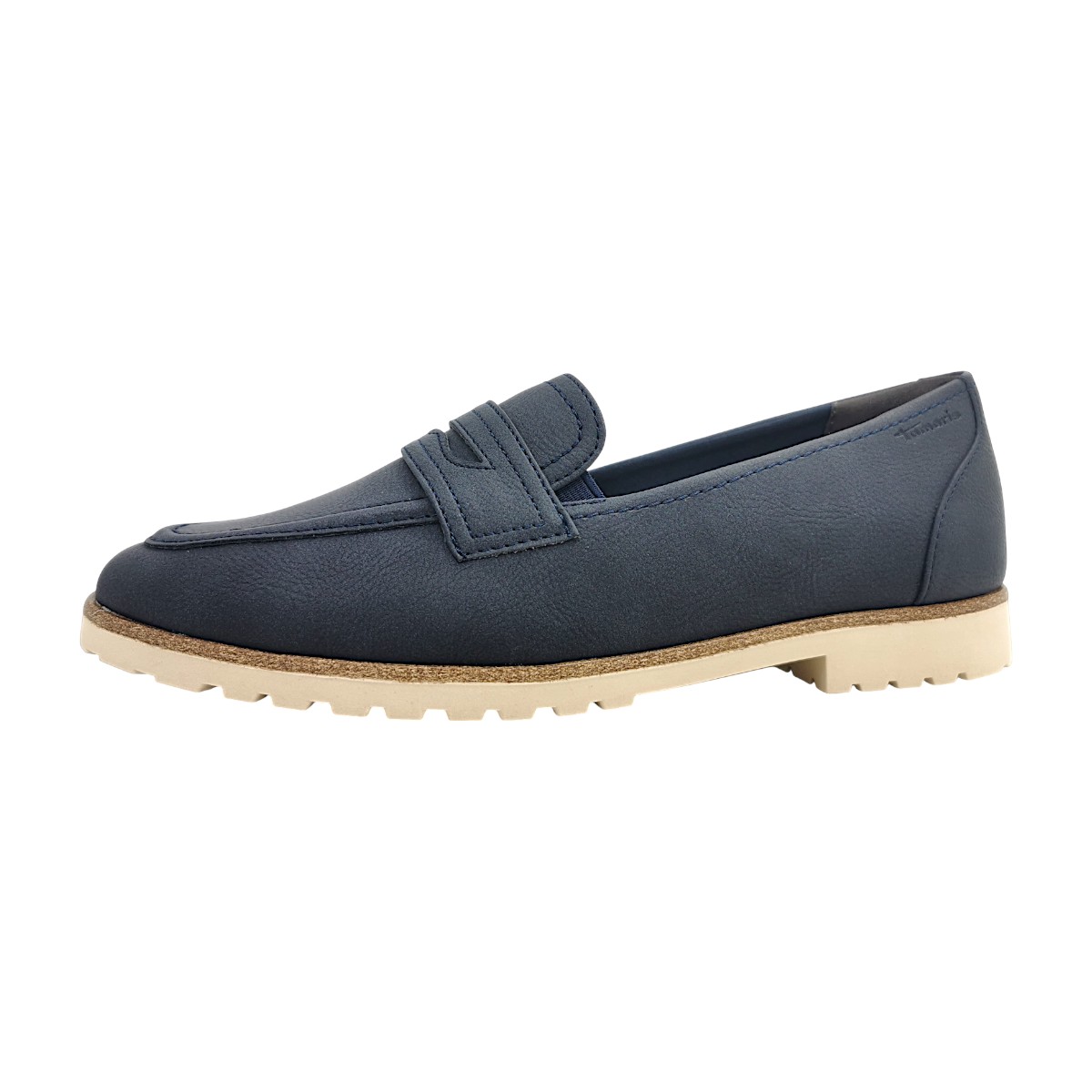 Tamaris Damenschuhe Halbschuhe Slipper Blau Freizeit