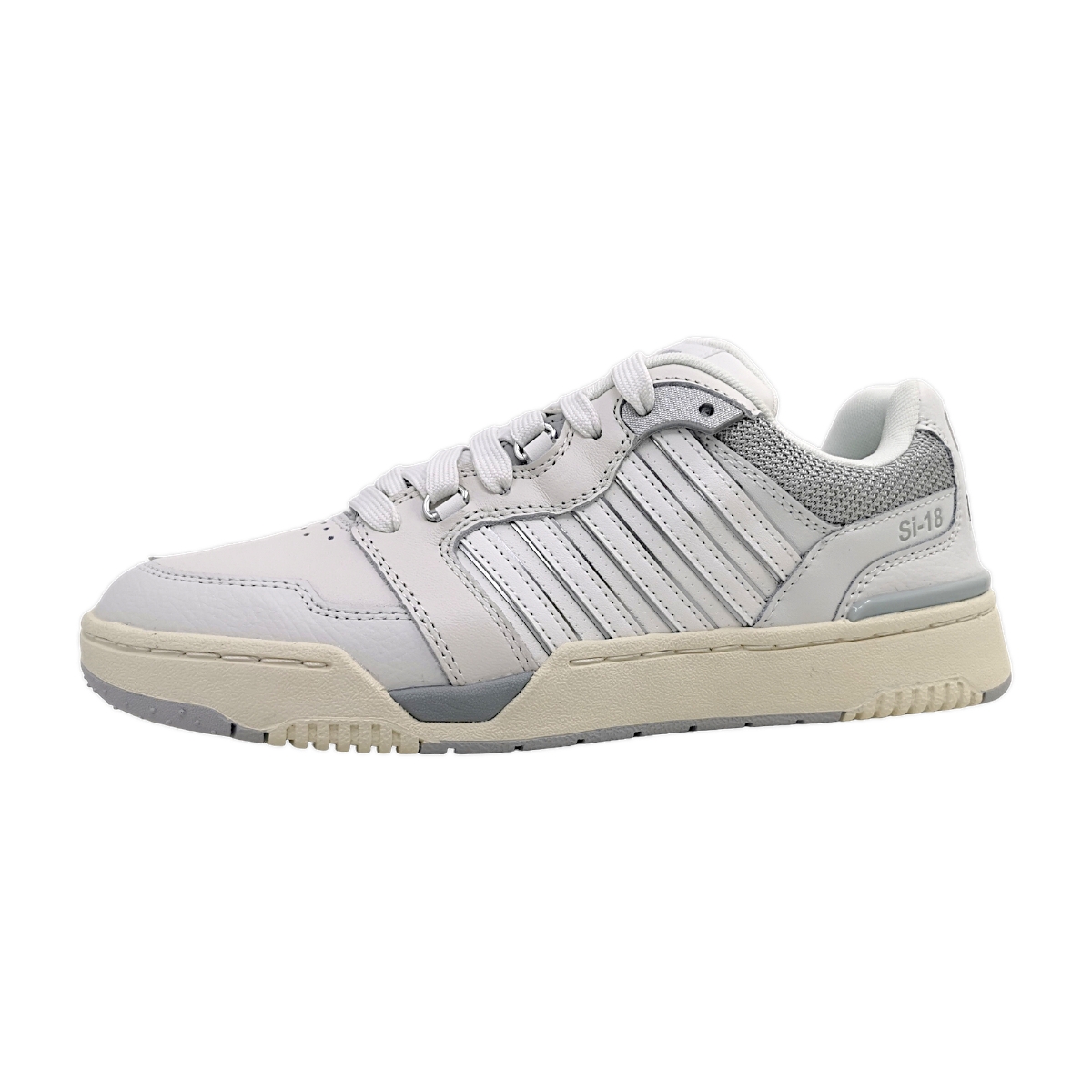 K-Swiss Herrenschuhe sportlicher Schnürer Weiß Freizeit K-Swiss Herrenschuhe sportlicher Schnürer Weiß Freizeit