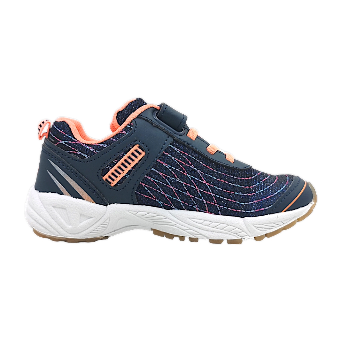 Lico Barney VS 360978/1235 Blau 1235 marine/lachs