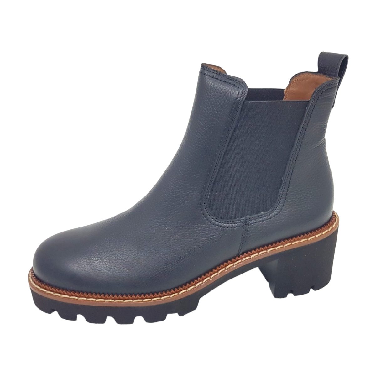 Paul Green Damenschuhe Stiefeletten Schlupfstiefel Schwarz Freizeit (014 Black, Größe 41 EU)