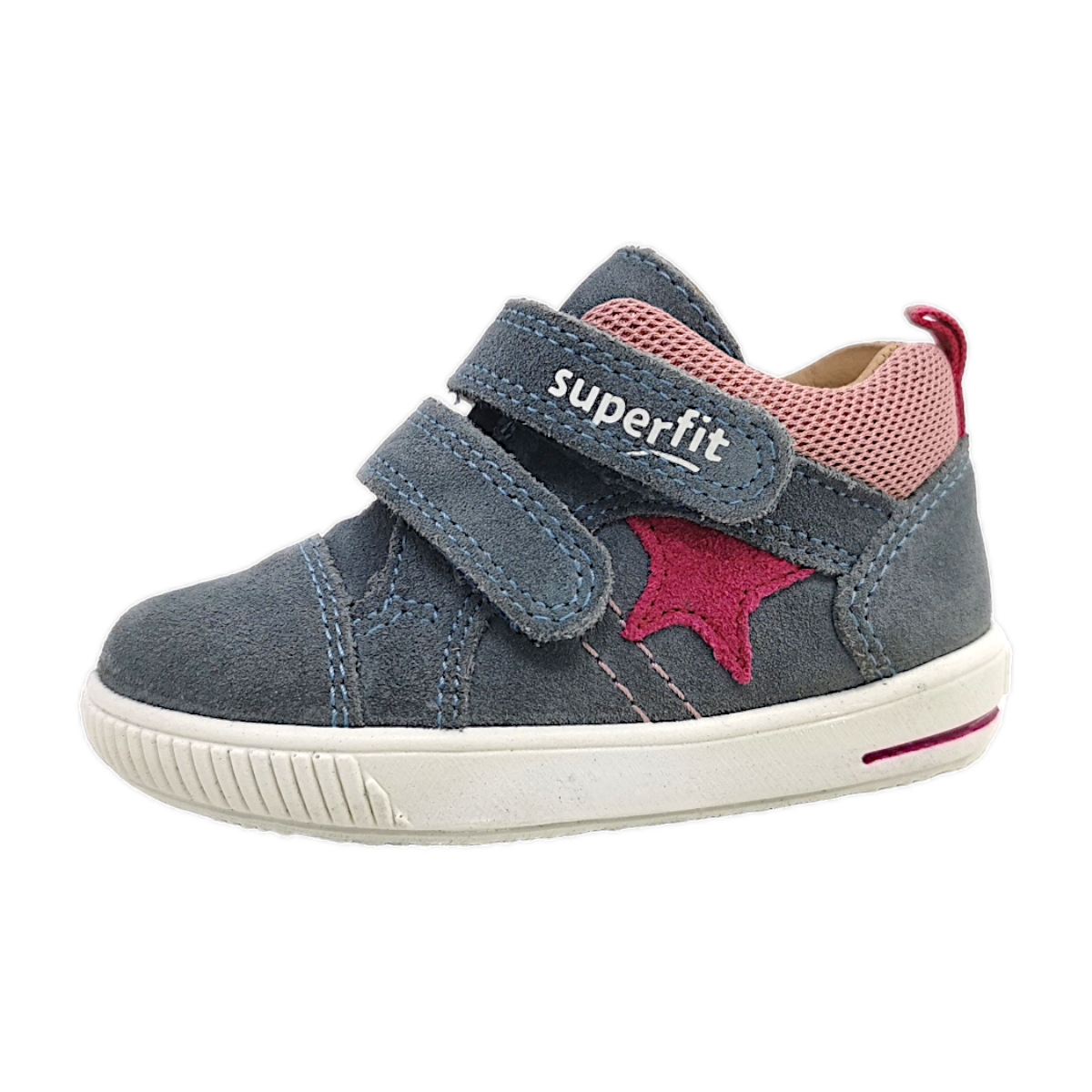 Superfit Moppy Kinderschuhe Kleinkinder Lauflern Halbschuhe Grau Freizeit