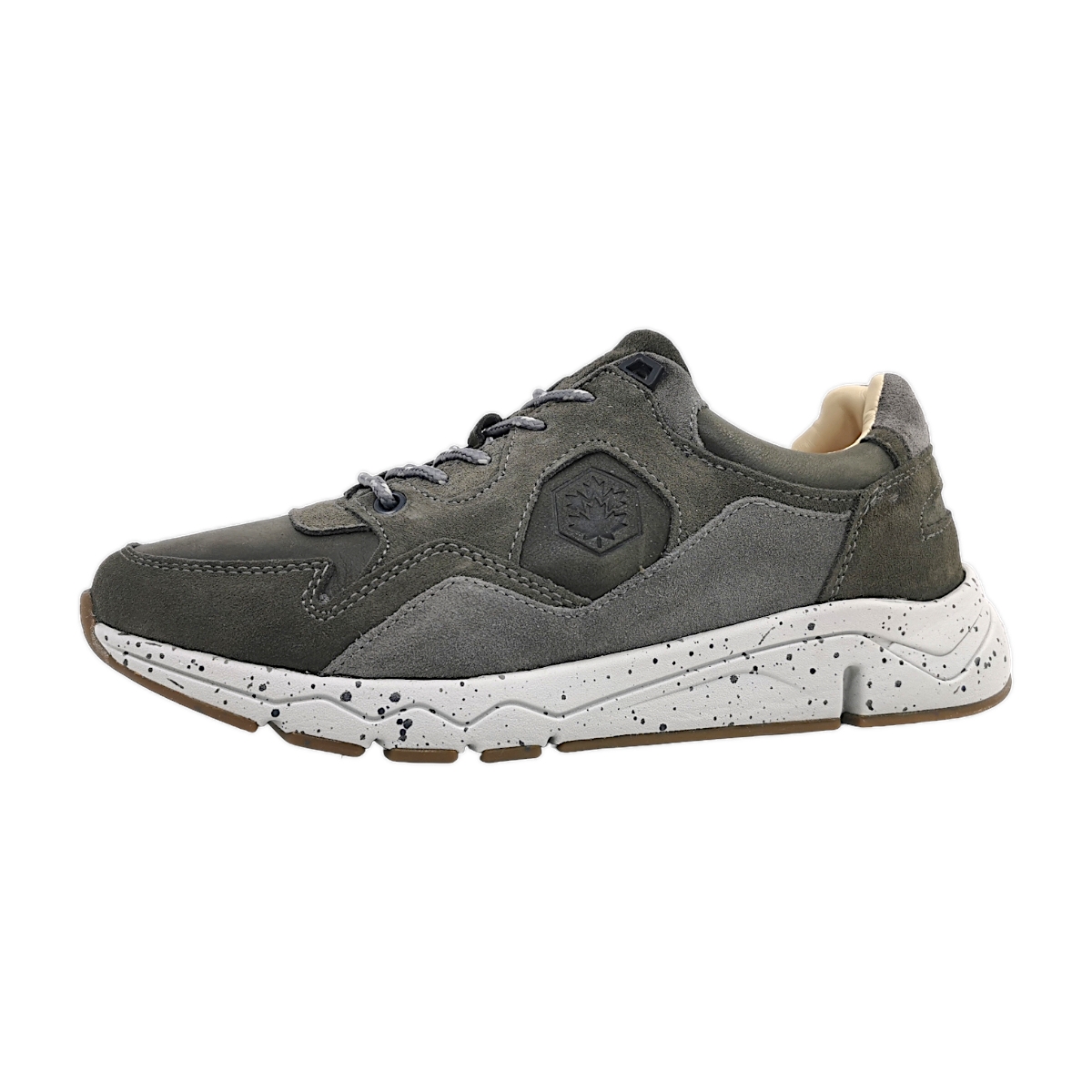 Lumberjack Kobe Herrenschuhe Für lose Einlagen sportlicher Schnürer Grau Lumberjack Kobe Herrenschuhe Für lose Einlagen sportlicher Schnürer Grau
