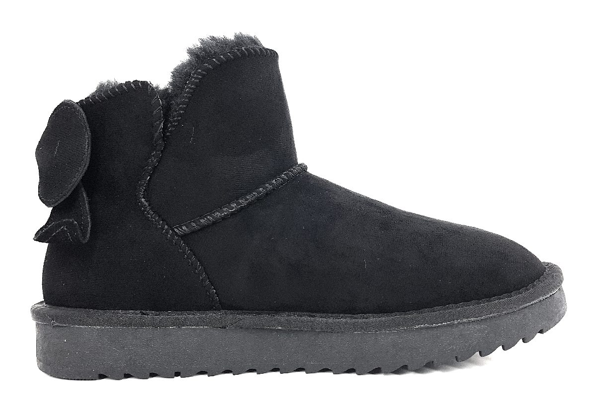 Dockers by Gerli Damenschuhe Stiefel Gefüttert Boots Schwarz Freizeit (Schwarz, Größe 41 EU)