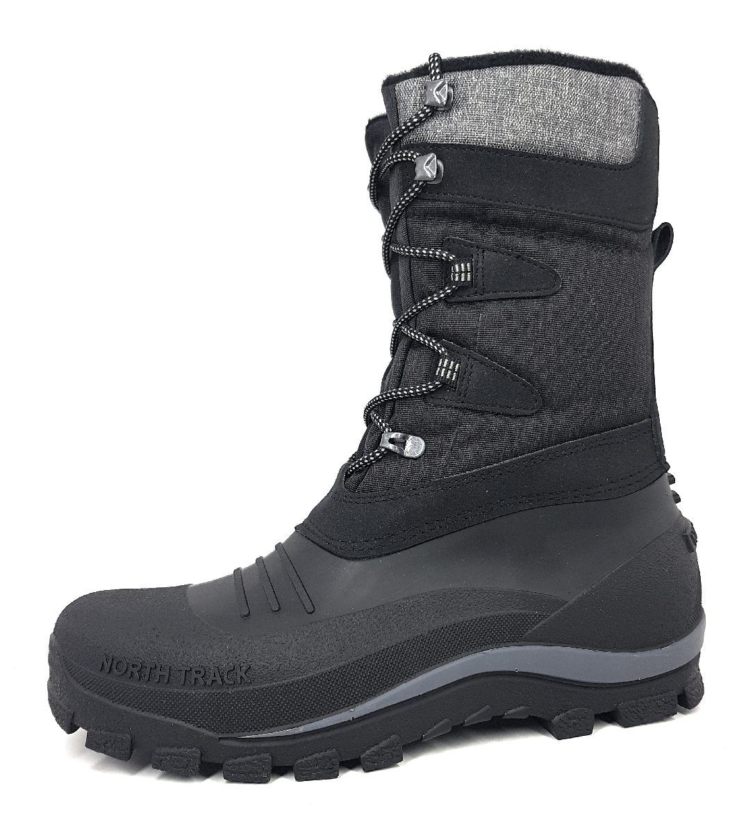 CMP Nietos Herrenschuhe Stiefel Schnürer Schwarz Freizeit (U973 Nero mel., Größe 42 EU)