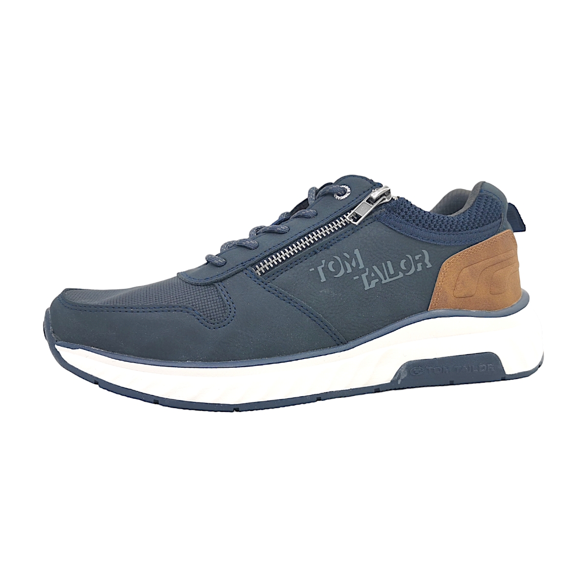 Tom Tailor Herrenschuhe Für lose Einlagen Schnürer Blau Freizeit