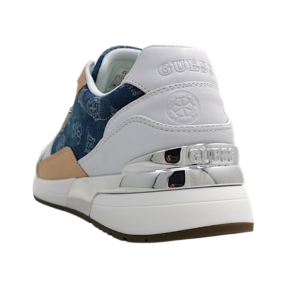 Guess Moxea20 FLJM20-DEN12 Weiß white/blue
