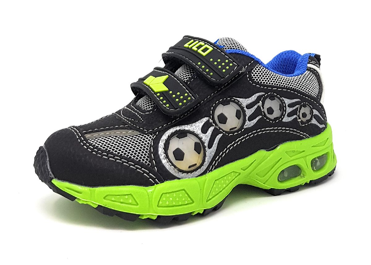Lico Adrian V Blinky Kinderschuhe Burschen Outdoor Halbschuhe Sneaker low Schwarz Freizeit Lico Adrian V Blinky Kinderschuhe Burschen Outdoor Halbschuhe Sneaker low Schwarz Freizeit