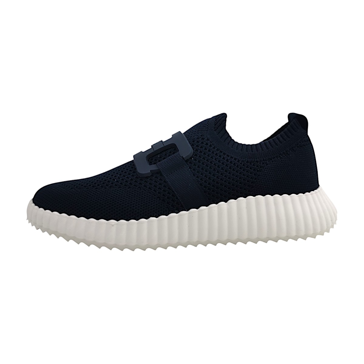 La Strada Damenschuhe Halbschuhe Slipper Blau Freizeit