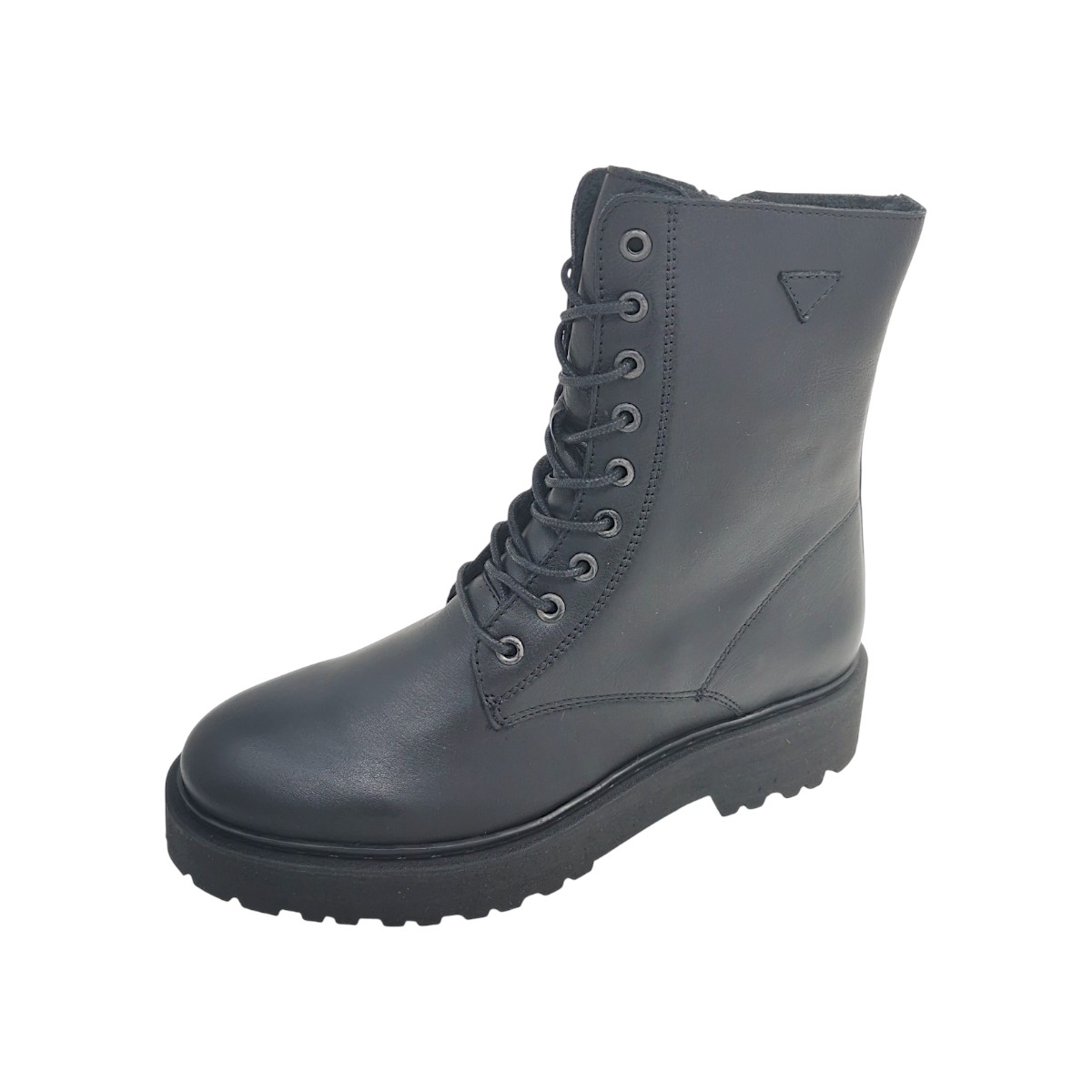 Palpa Riviera Damenschuhe Schnürstiefel Schwarz Freizeit (Black 10SA, Größe 36 EU)