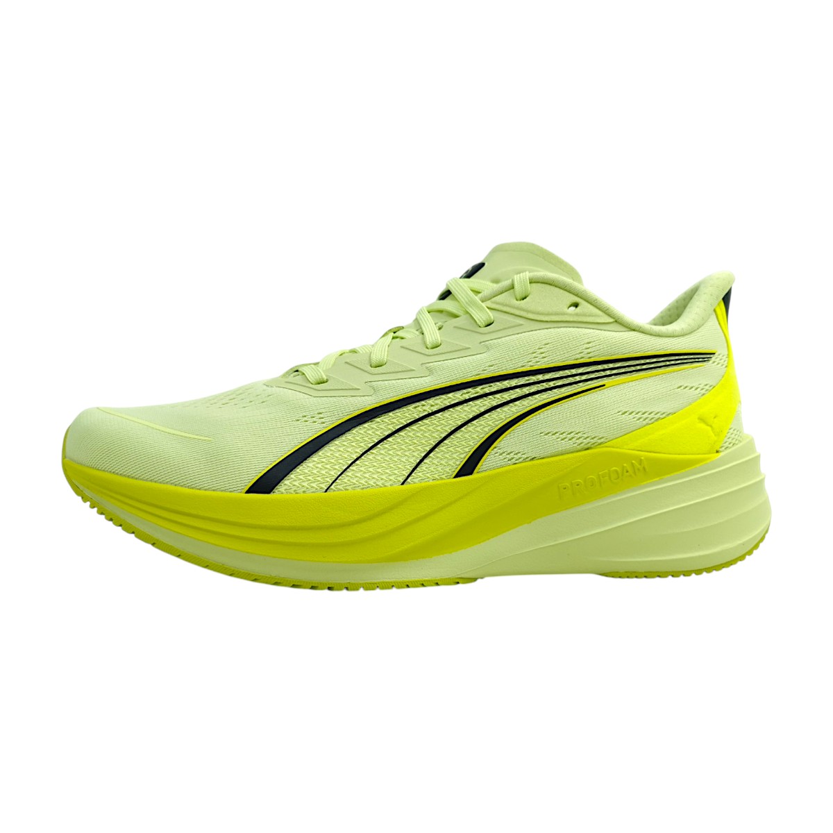 Puma Darter Pro 2 Sportschuhe Herren Laufschuhe Grün Sport (apple spritz/lux lime, Gr. 2:10.5)