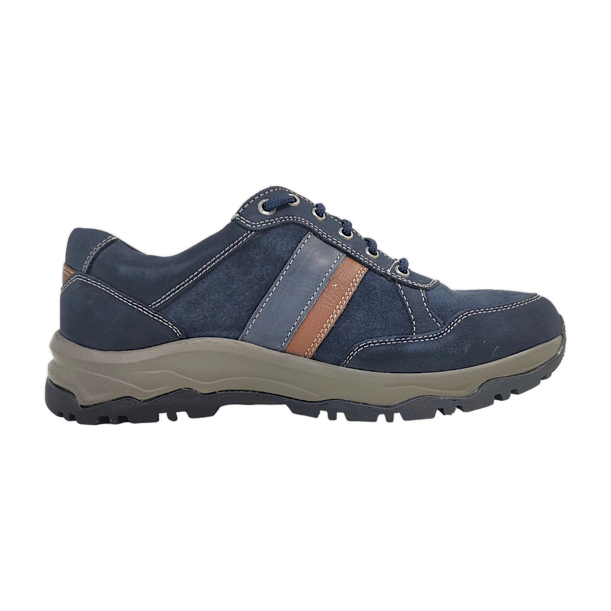 Josef Seibel Leroy 56 Herrenschuhe Für lose Einlagen Schnürer Blau Freizeit