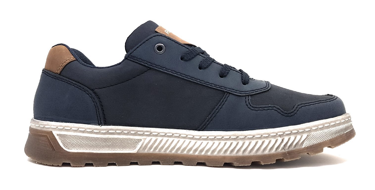 Rieker Bastia Namur 37029-14 Blau denim pazifik nuss