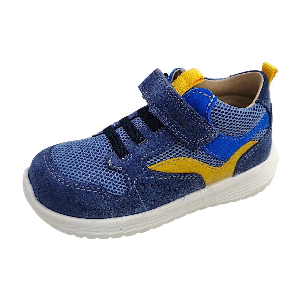 Richter Kinderschuhe Burschen Halbschuhe Klettschuh Blau Freizeit (nauti/mais/lago/infi, Größe 23 EU)