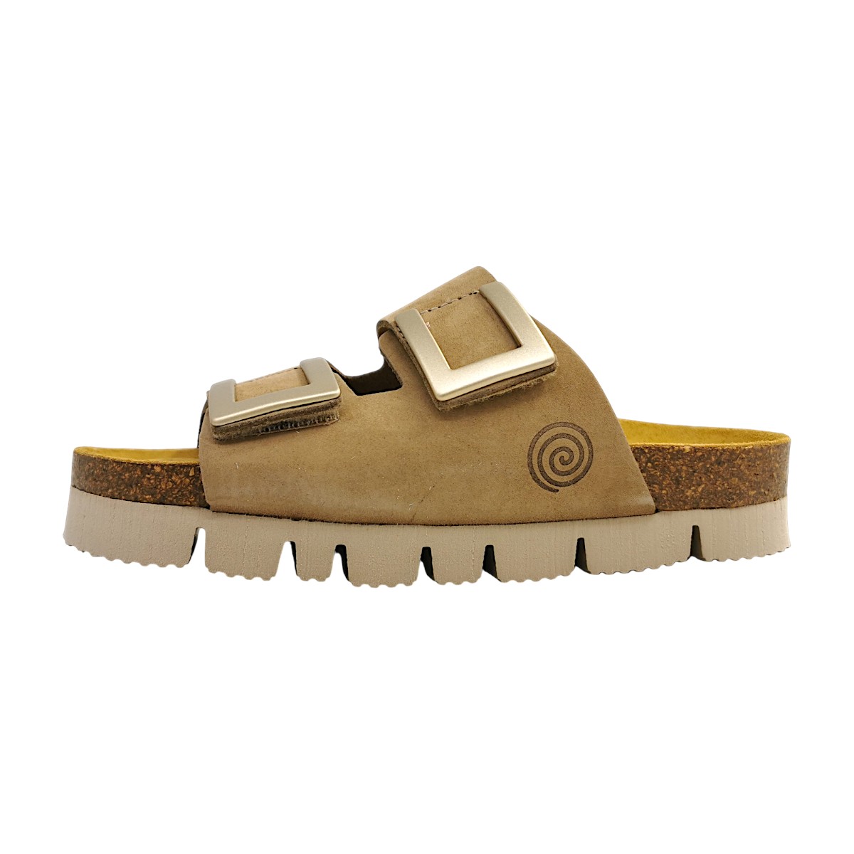 Dr. Brinkmann Bonillo Damenschuhe Pantoletten Fußbett Braun Freizeit
