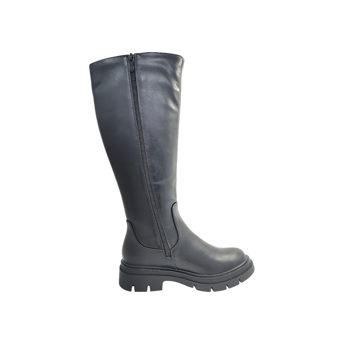 Post Xchange Damenschuhe Reißverschluss Schaftstiefel Schwarz Freizeit (black, Größe 39 EU) Post Xchange Damenschuhe Reißverschluss Schaftstiefel Schwarz Freizeit (black, Größe 39 EU)