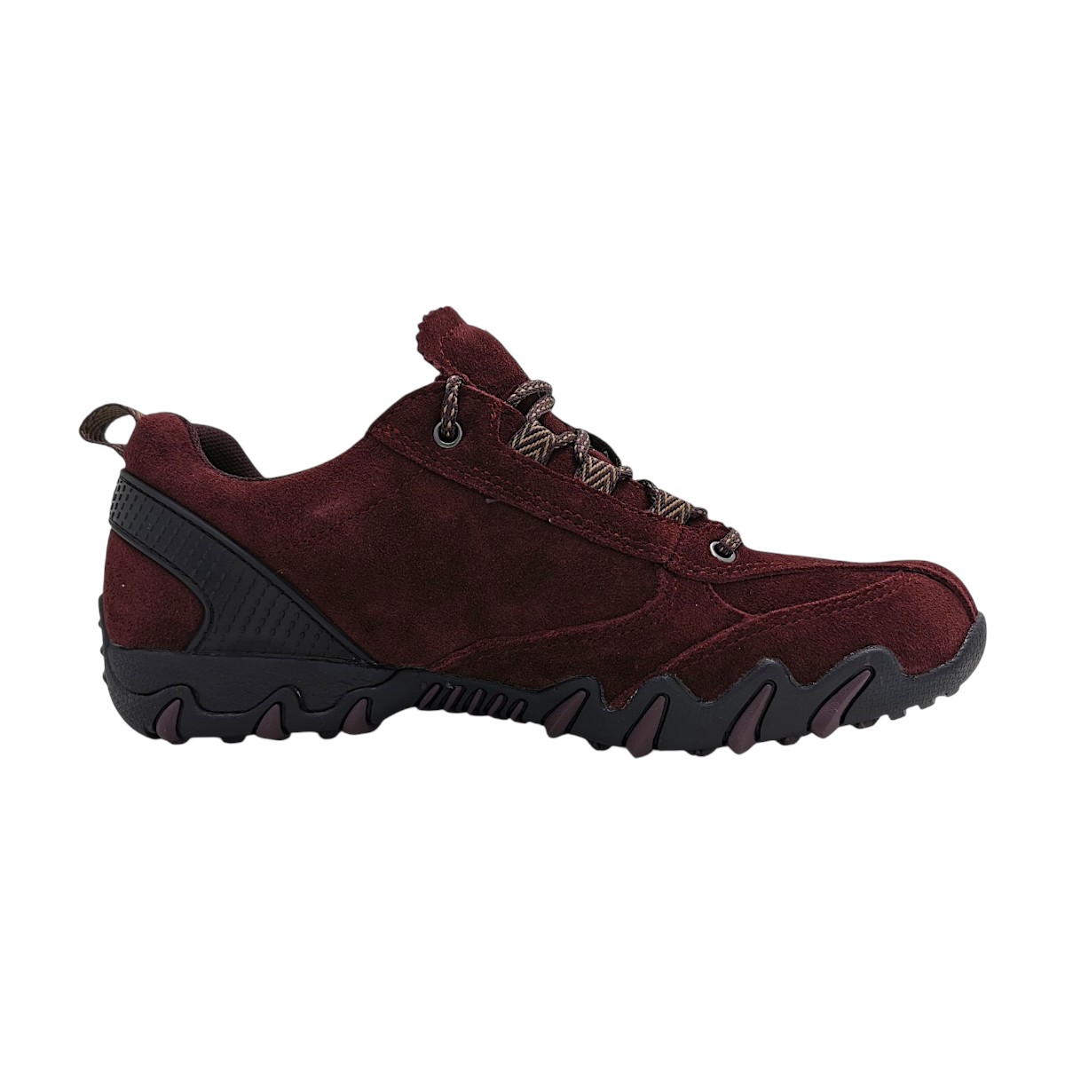 Allrounder by Mephisto Nizar-Tex Damenschuhe Schnürschuhe Sportive Rot Freizeit (madera 93, Gr. 2:4.5)