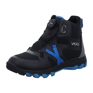 Vado Blazer High BOA GTX Kinderschuhe Jungen Winterstiefel Schwarz Freizeit (001 black, Größe 41 EU)