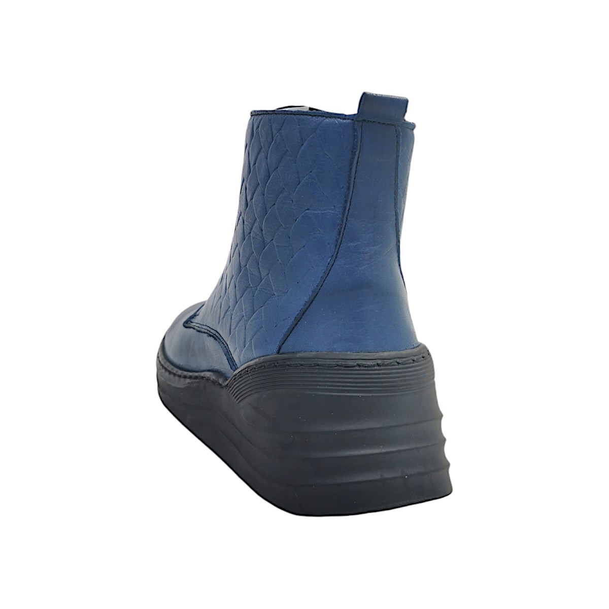 Gemini Anilina Stiefel Damenschuhe Stiefel Reißverschluss Blau Freizeit Gemini Anilina Stiefel Damenschuhe Stiefel Reißverschluss Blau Freizeit