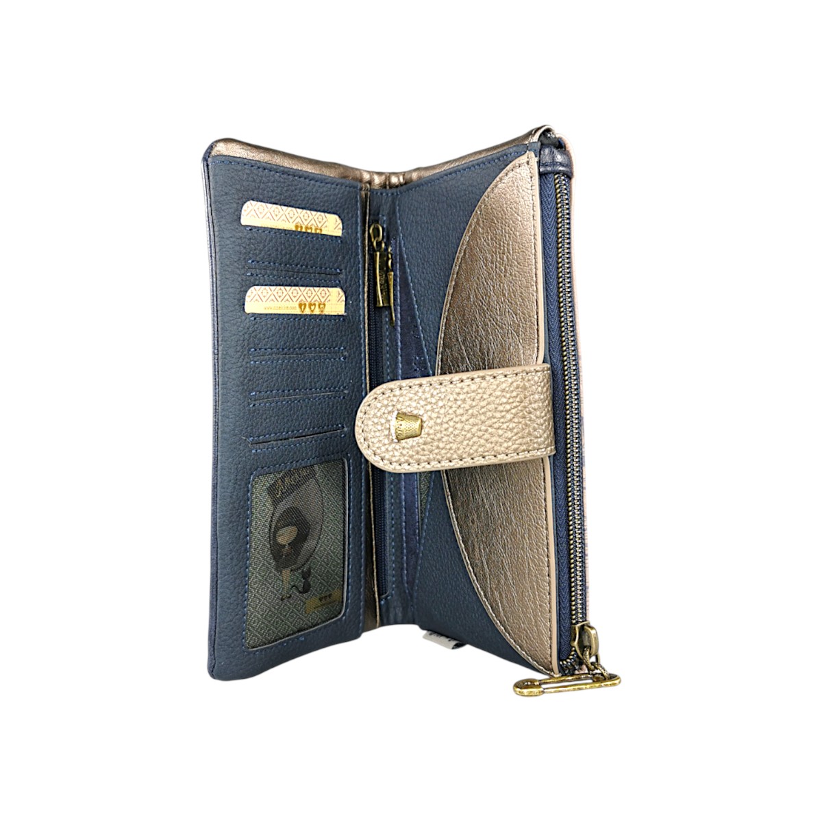 Anekke Billetero blando Damenaccessoires Accessoires Geldbeutel Geldbeutel Beige Freizeit (906 beige, Größe OneSize)