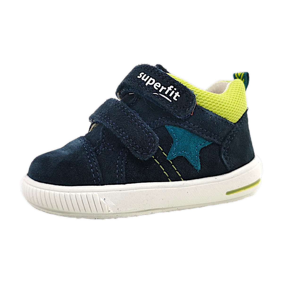 Superfit Moppy Kinderschuhe Kleinkinder Lauflern Halbschuhe Blau Freizeit