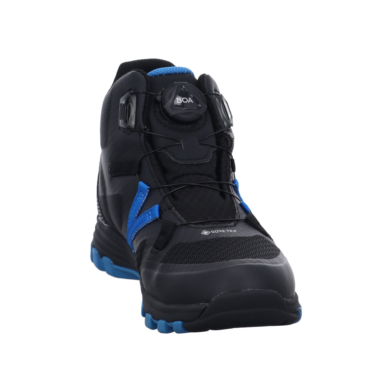 Vado Blazer High BOA GTX Kinderschuhe Jungen Winterstiefel Schwarz Freizeit (001 black, Größe 41 EU)